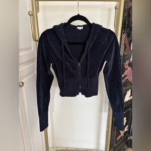 Garage Chenille Zip Up Hoodie